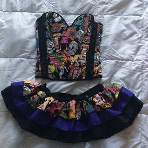 Dia de Los muertos costume